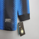 Camisa I Inter de Milão Retrô | 10/11 Nike - Azul e Preta - Manga Longa
