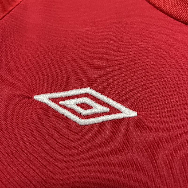Camisa II Inglaterra Retrô | 2010 Torcedor Umbro - Vermelha