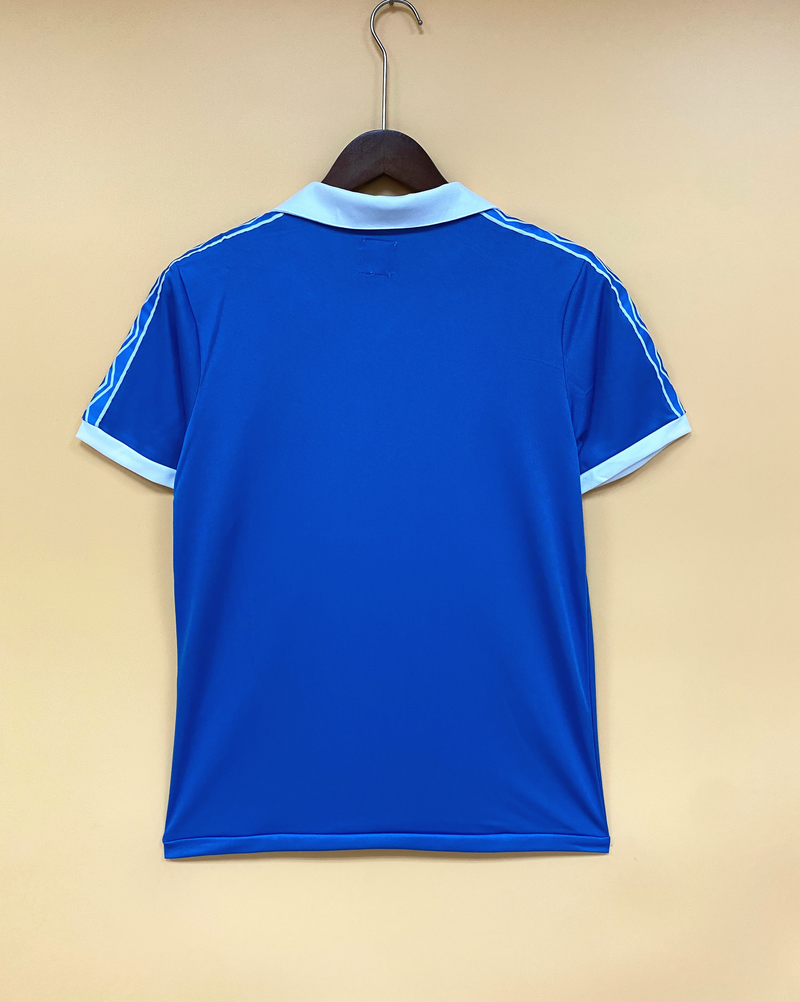 Camisa I Manchester City Retrô | 81/82 Torcedor Umbro - Azul