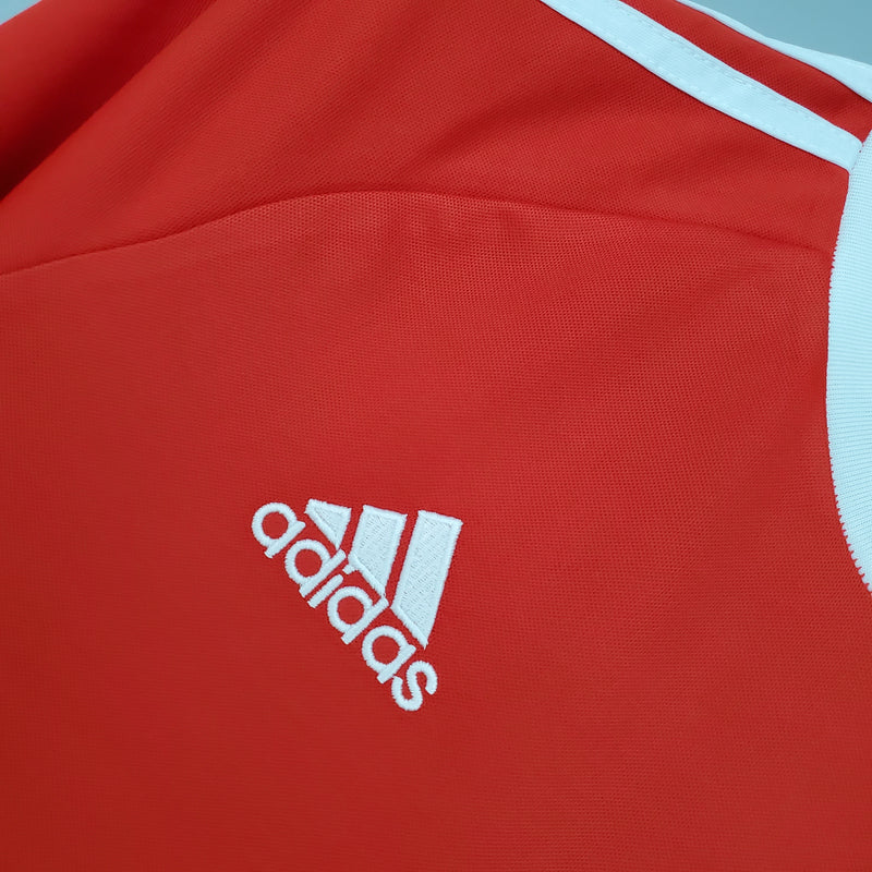 Camisa I Bayern de Munique Champions League Retrô | 2000/01 - Vermelha