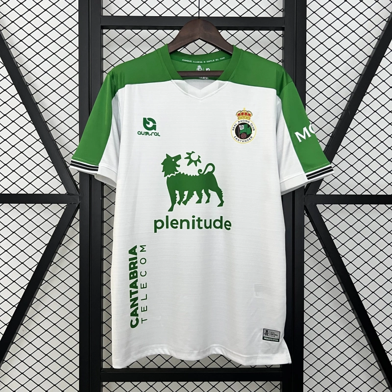 Camisa I Racing Club Santander | 24/25 Torcedor Austral - Branca e Verde