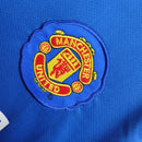 Camisa III Manchester United Retrô | 08/09 Nike - Azul - Manga Longa