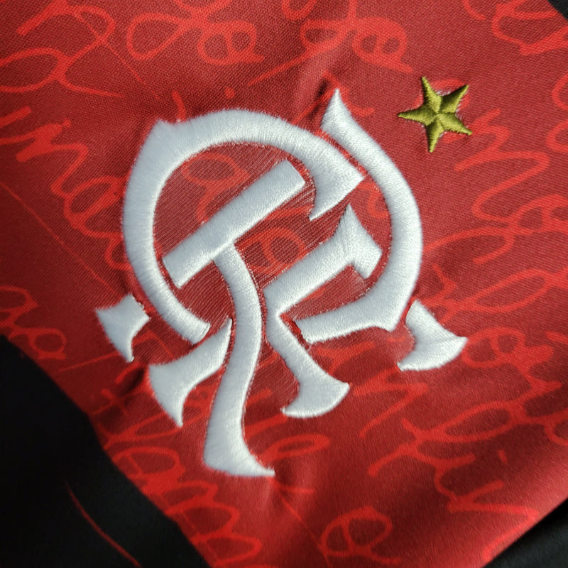 Camisa I Flamengo | 20/21 Torcedor Adidas - Vermelha e Preta