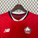 Camisa I Lille | 24/25 Torcedor New Balance - Vermelha