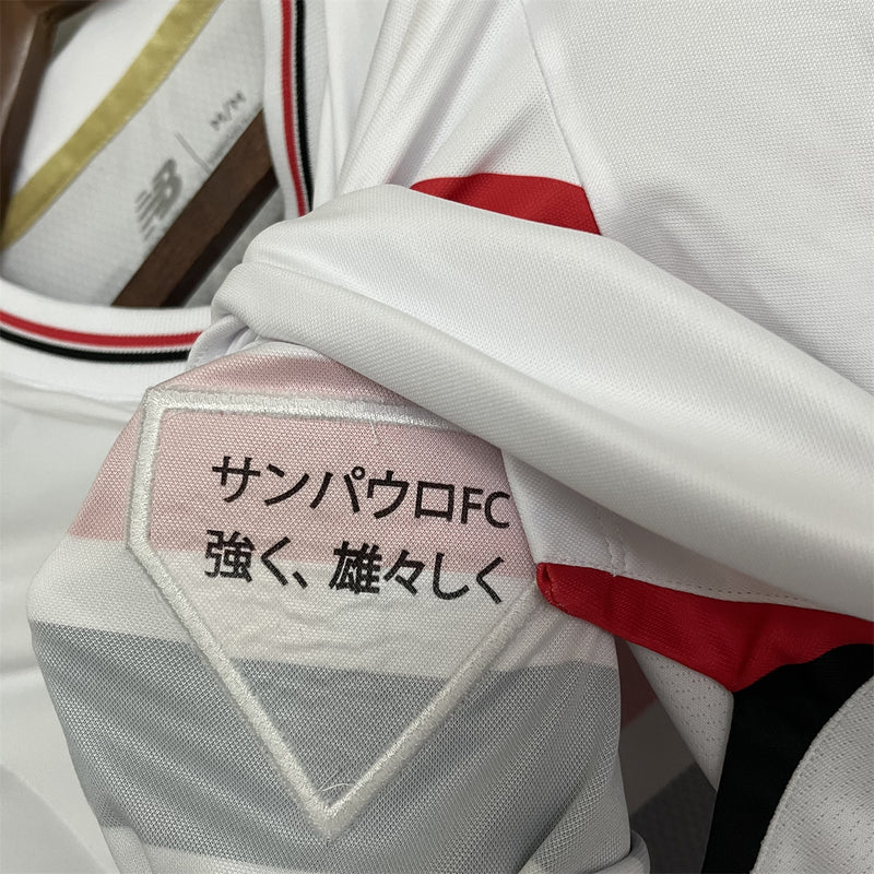 Camisa I São Paulo | 25/26 Torcedor New Balance - Feminina - Branca