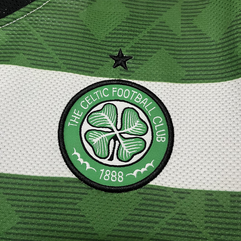Camisa I Celtic Retrô | 10/12 Torcedor Nike - Branca e Verde