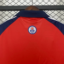 Camisa II Universidad de Chile Retrô | 01/02 Adidas - Vermelha e Azul