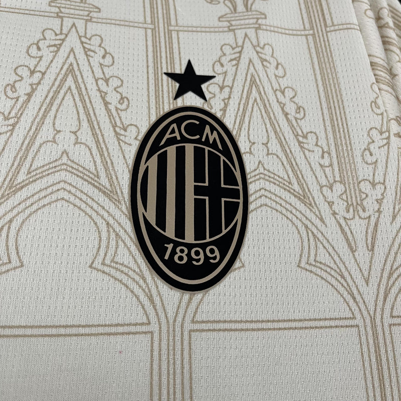 Camisa Milan x Pleasures | 23/24 Torcedor Puma - Branca