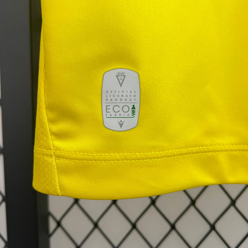 Camisa I Cadiz | 24/25 Torcedor Macron - Amarela e Azul
