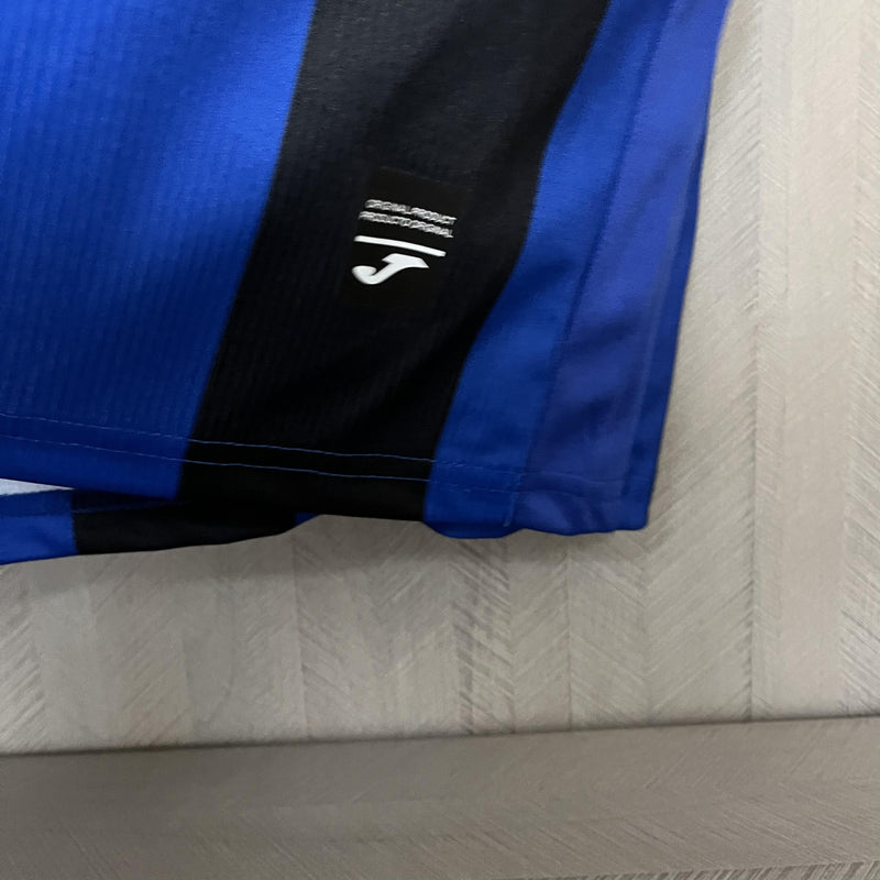 Camisa I Atalanta | 24/25 Torcedor Joma - Azul e Preta