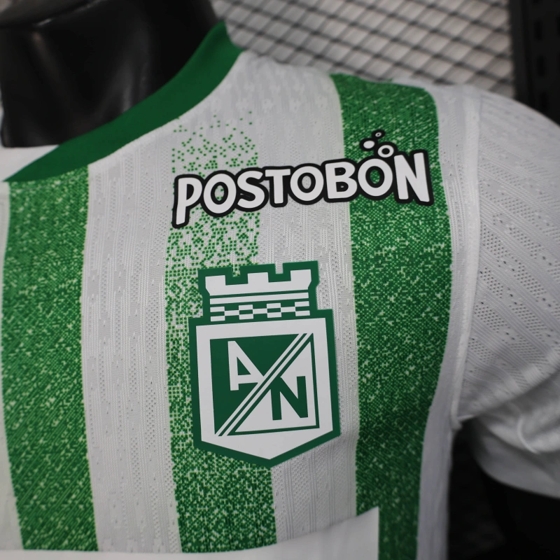 Camisa I Atlético Nacional | 25/26 Modelo Jogador Nike - Verde e Branca