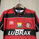 Camisa I Flamengo Retrô | 1997 Umbro - Vermelha e Preta