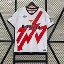 Camisa I Rayo Vallecano | 24/25 Torcedor Umbro - Branca e Vermelha