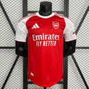 Camisa I Arsenal | 25/26 Modelo Jogador Adidas - Vermelha e Branca