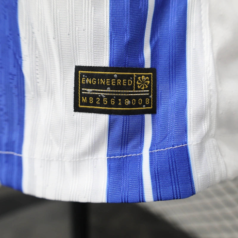 Camisa I Brighton | 24/25 Modelo Jogador Nike - Branca e Azul