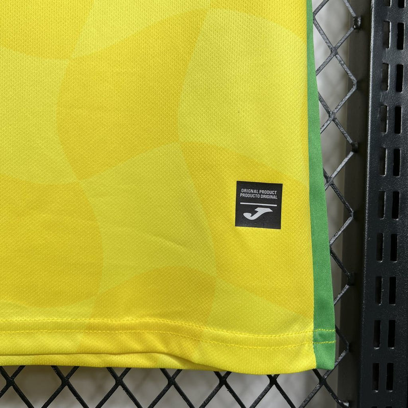 Camisa I Norwich City | 24/25 Torcedor Joma - Amarela e Verde