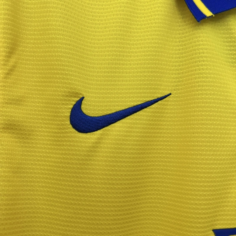 Camisa II Arsenal Retrô | 13/14 Nike - Amarela e Azul