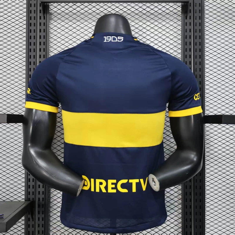 Camisa I Boca Juniors | 25/26 Modelo Jogador Adidas - Azul e Amarela