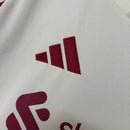 Camisa II Liverpool | 25/26 Torcedor Adidas - Branca e Vermelha - Manga Longa