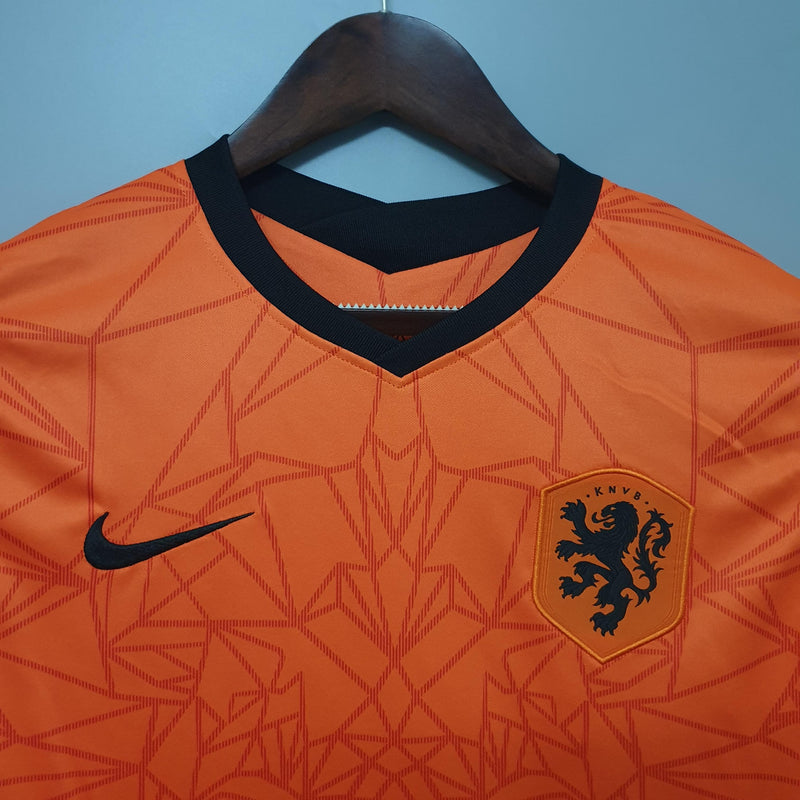 Camisa I Holanda | 20/21 Torcedor Nike - Laranja