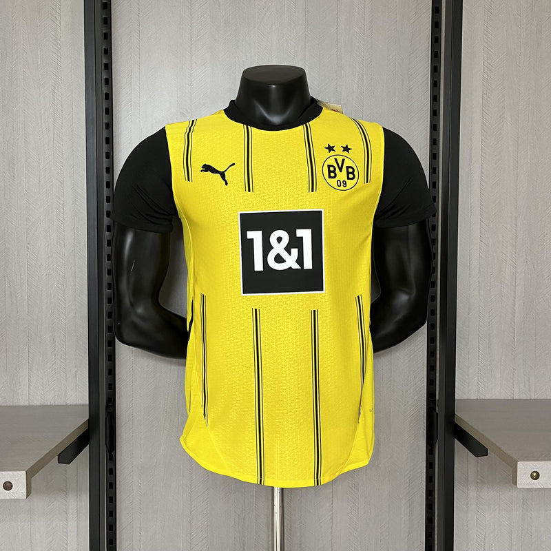Camisa I Borussia Dortmund | 24/25 Modelo Jogador Puma - Amarela e Preta