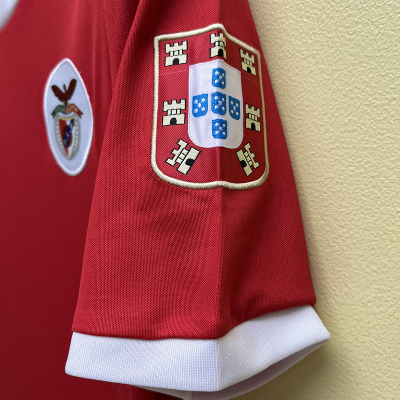 Camisa I Benfica Retrô | 72/73 Torcedor - Vermelha