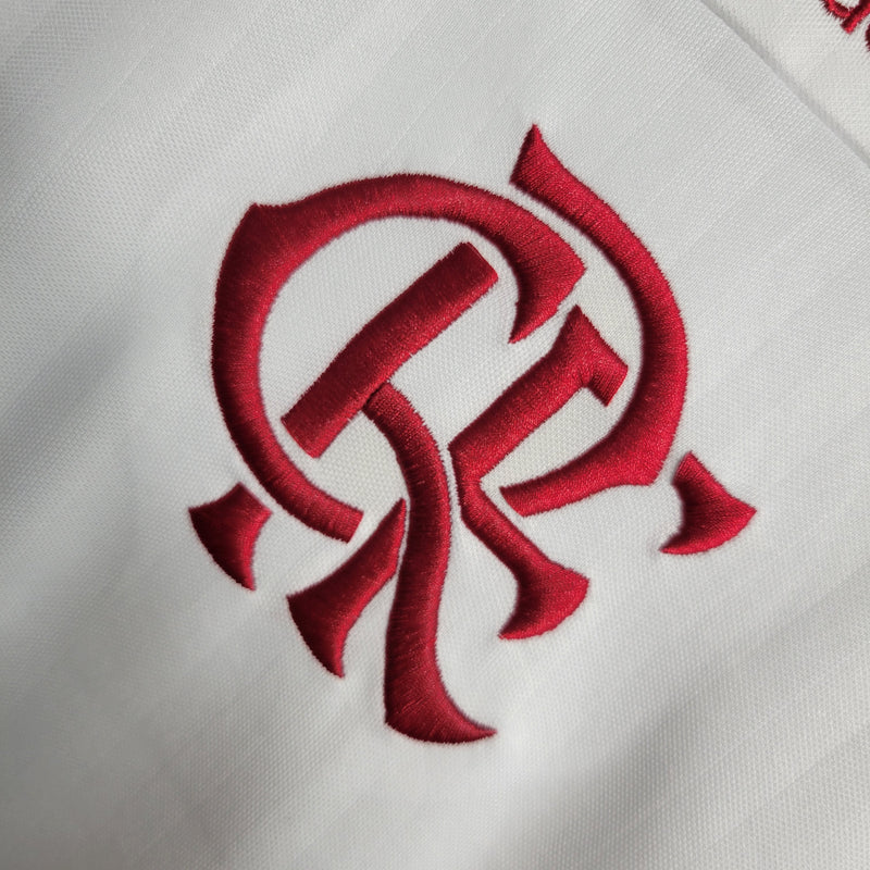 Camisa Icon Flamengo | 23/24 Torcedor Adidas - Branca