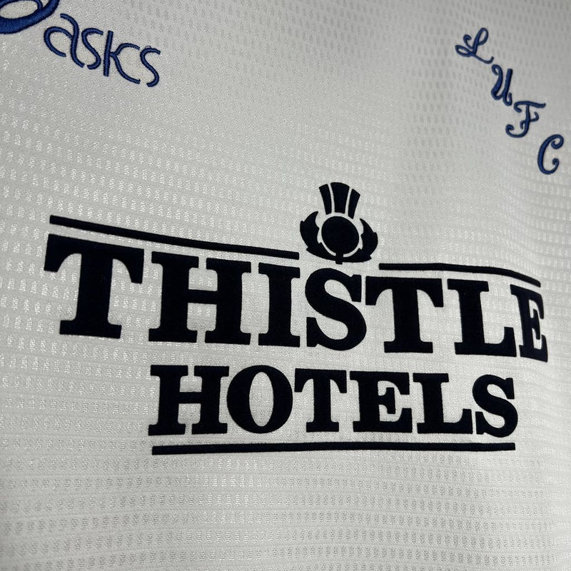 Camisa I Leeds United Retrô | 95/96 Asics - Branca