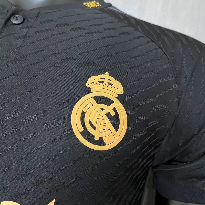Camisa III Real Madrid | 23/24 Modelo Jogador Adidas - Preta