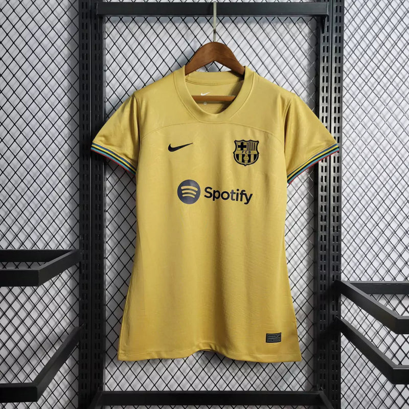 Camisa II Barcelona | 22/23 Torcedor Nike - Dourada - Feminina