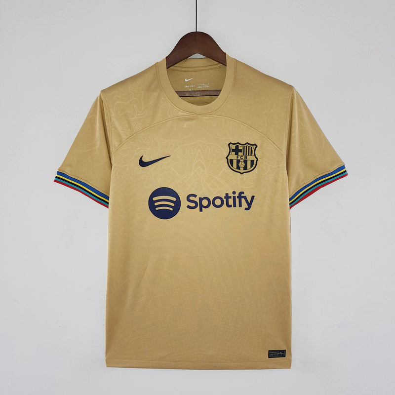Camisa II Barcelona | 22/23 Torcedor Nike - Dourado