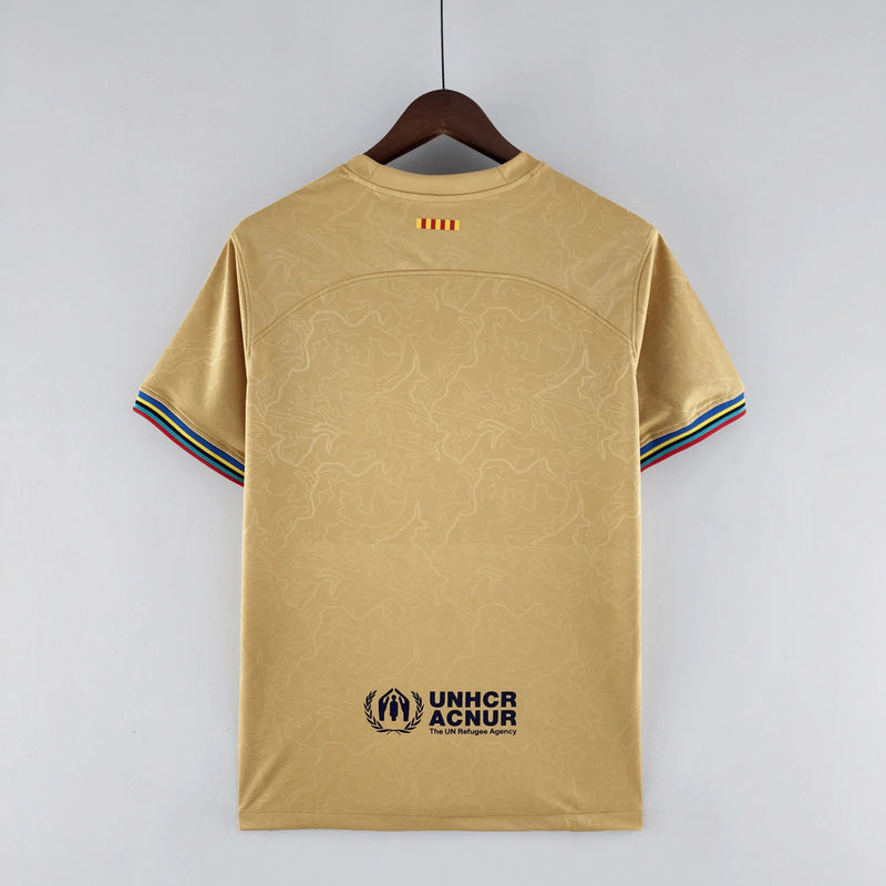 Camisa II Barcelona | 22/23 Torcedor Nike - Dourado