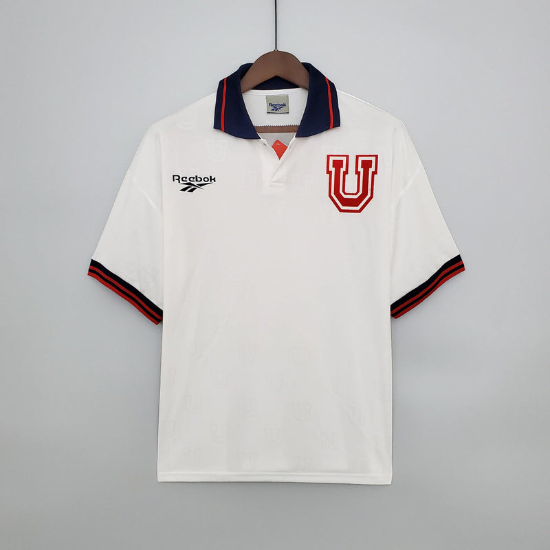 Camisa II Universidad de Chile Retrô | 1998 Reebok - Branca