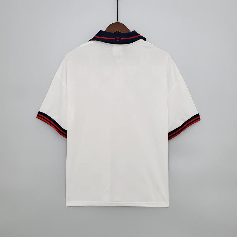 Camisa II Universidad de Chile Retrô | 1998 Reebok - Branca
