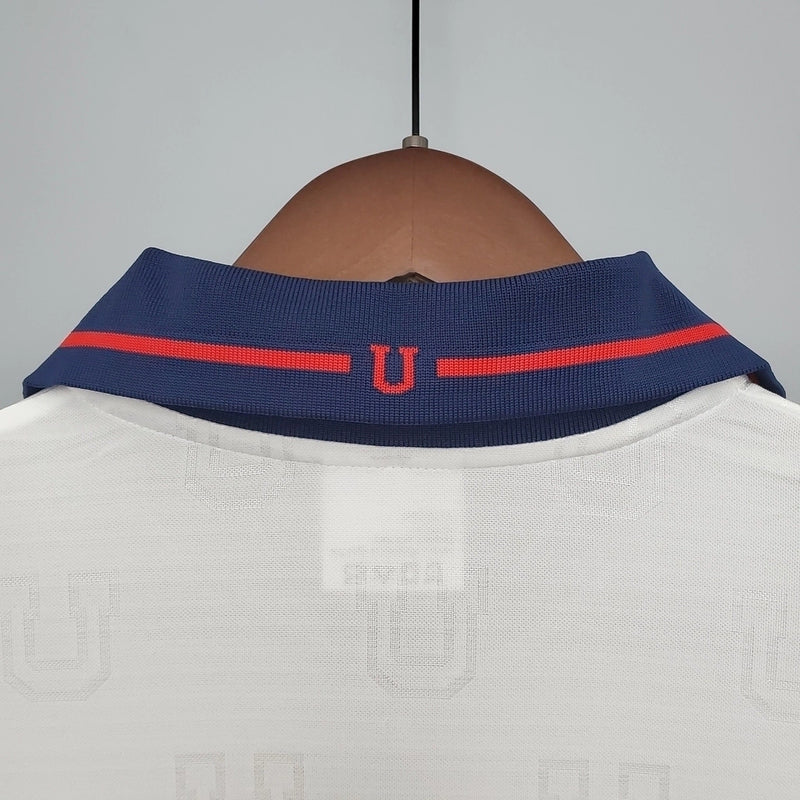 Camisa II Universidad de Chile Retrô | 1998 Reebok - Branca