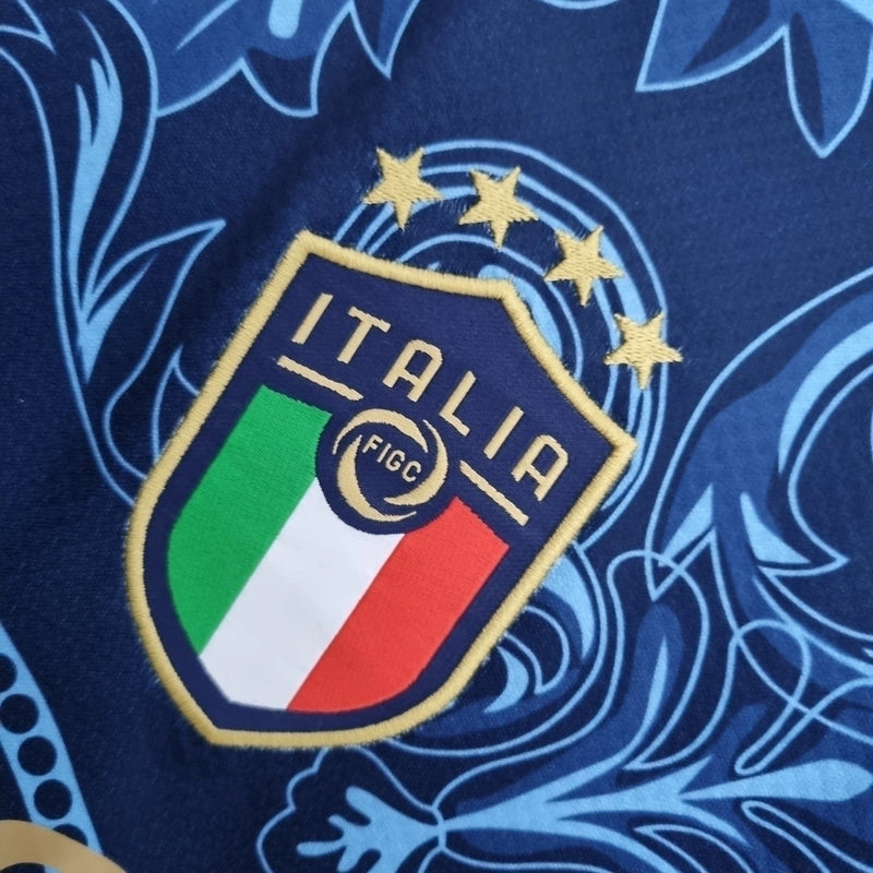 Camisa Versace x Itália | 22/23 Torcedor Puma - Azul