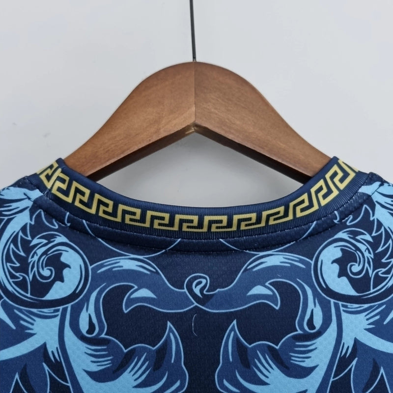 Camisa Versace x Itália | 22/23 Torcedor Puma - Azul
