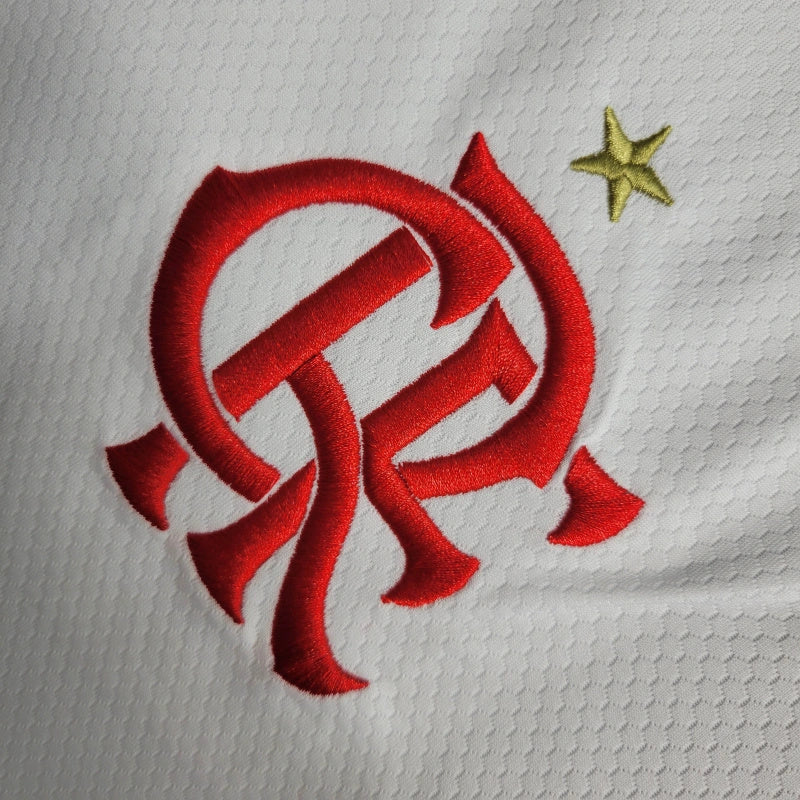 Camisa II Flamengo | 21/22 Torcedor Adidas - Branca e Vermelha