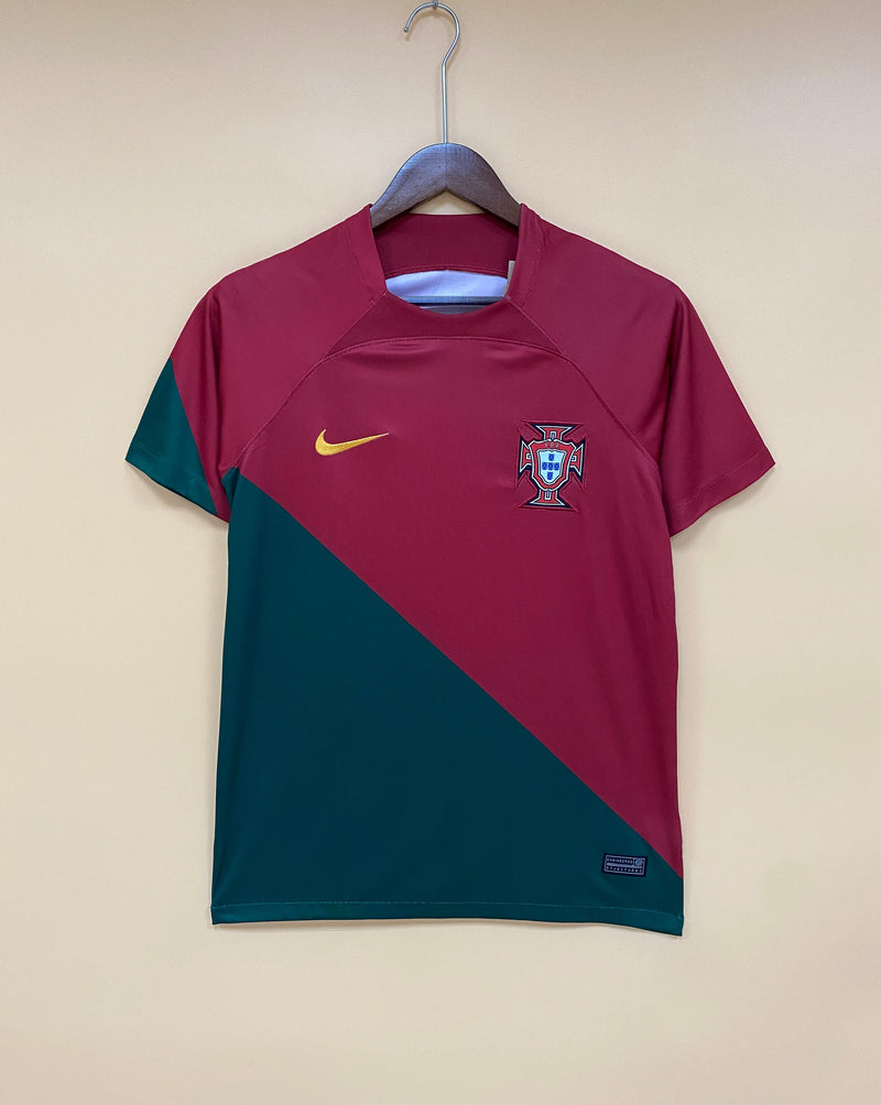 Camisa I Portugal | 2022 Torcedor Nike - Vermelha e Verde