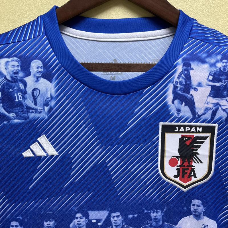 Camisa Comemorativa Japão | 23/24 Torcedor Adidas - Azul - Feminina