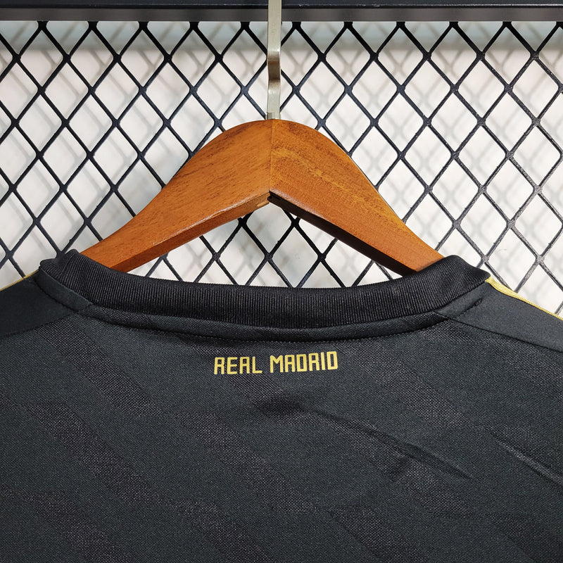 Camisa II Real Madrid Retrô | 2012 Adidas - Preta - Manga Longa