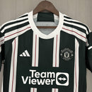 Camisa II Manchester United | 23/24 Torcedor Adidas - Verde e Branca