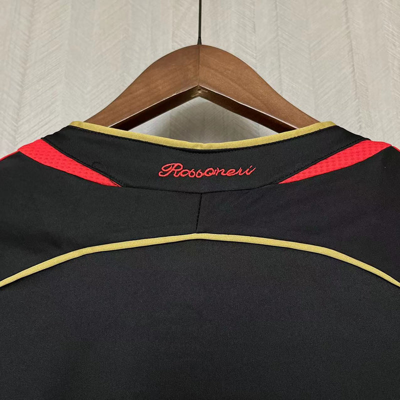 Camisa III Milan Retrô | 06/07 Adidas - Preta e Vermelha