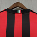 Camisa I Milan Retrô | 17/18 Adidas - Vermelha e Preta