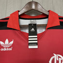 Camisa I Flamengo Retrô | 1986 Adidas - Vermelha e Preta