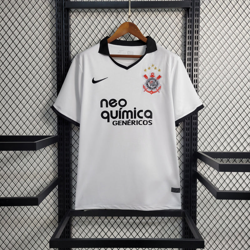 Camisa I Corinthians Retrô | 2011/12 Nike - Branca