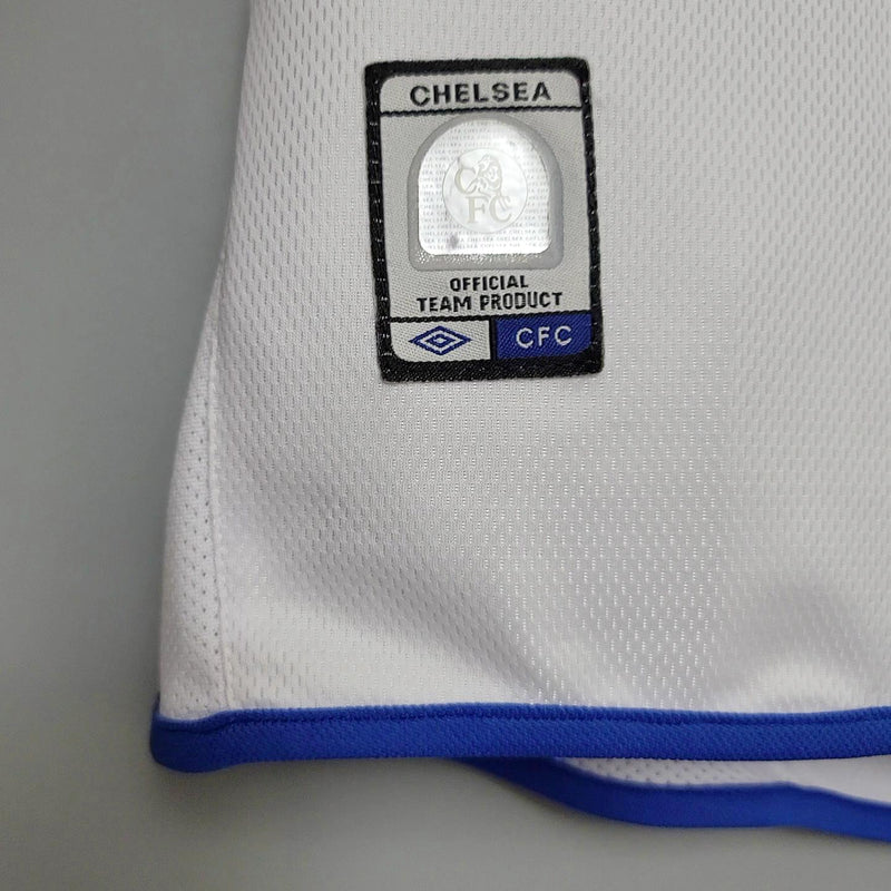 Camisa II Chelsea Retrô | 03/05 Umbro - Branca e Azul