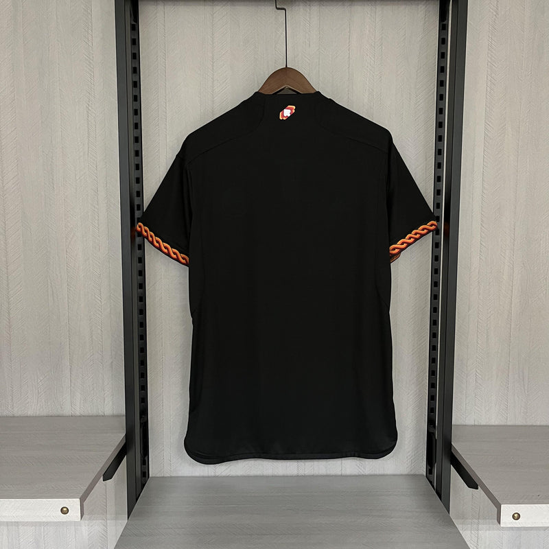 Camisa III Roma | 23/24 Torcedor Adidas - Preta (sem patrocinio)