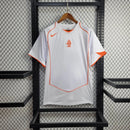 Camisa II Holanda Retrô | 2004 Nike - Branca e Laranja