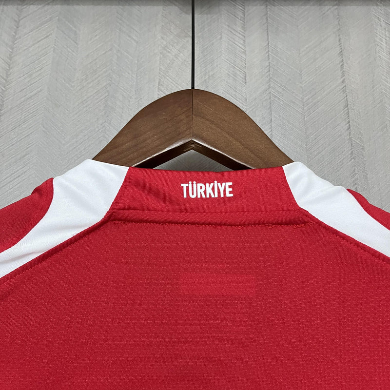 Camisa I Turquia Retrô  | 2008 Torcedor Nike - Vermelha e Branca